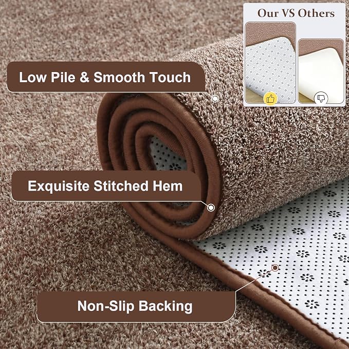 Keeko Living Room Rugs 7x10, Soft Modern Large Area Rug - Image 8