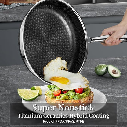 Stainless Steel Frying Pan - Image 2
