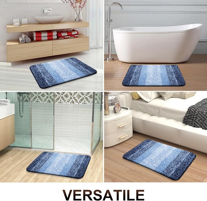 OLANLY Large Bathroom Rugs Mat 45x27, Extra Soft Absorbent Microfiber Bath Rugs - Image 7