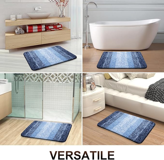 OLANLY Bathroom Rugs Mat 34x21, Extra Soft Absorbent Microfiber Bath Rugs - Image 7