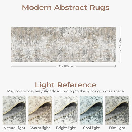 2x6 Washable Runner Rug Non-Slip - Image 2