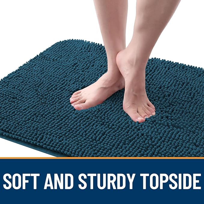 OLANLY Dog Door Mat for Muddy Paws 47x20, Absorbs Moisture and Dirt, Absorbent - Image 4