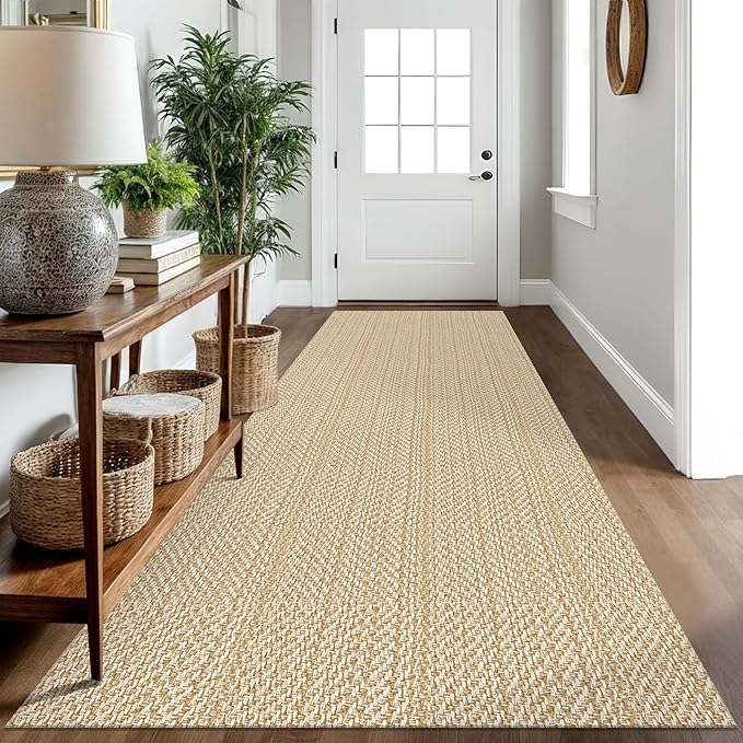 IOHOUZE Washable Runner Rug 3x10 Non Slip Rubber Backed Long Hallway Runner by iOhouze