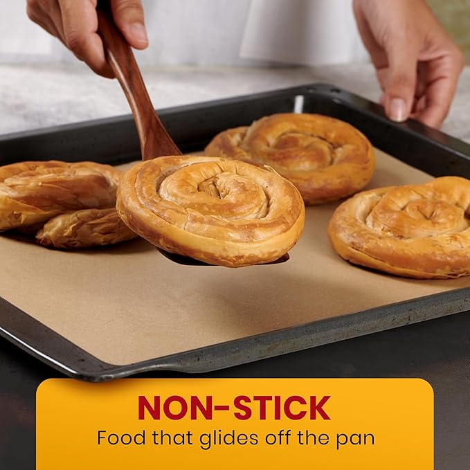 Full Sheet Pan 16 x 24 Inch Parchment Paper Baking Sheets by Baker’s Signature - Image 7