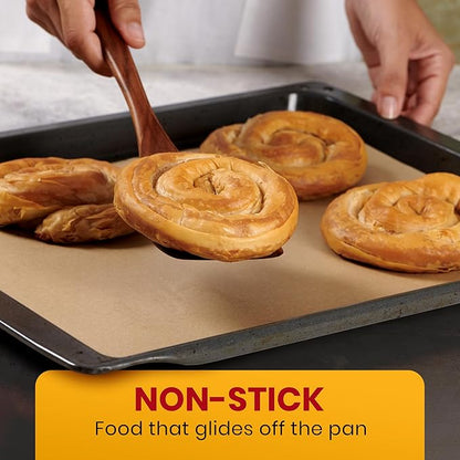 Quarter Sheet Pans 8x12 Inch Pack of 120 Parchment Paper Baking Sheets by - Image 7