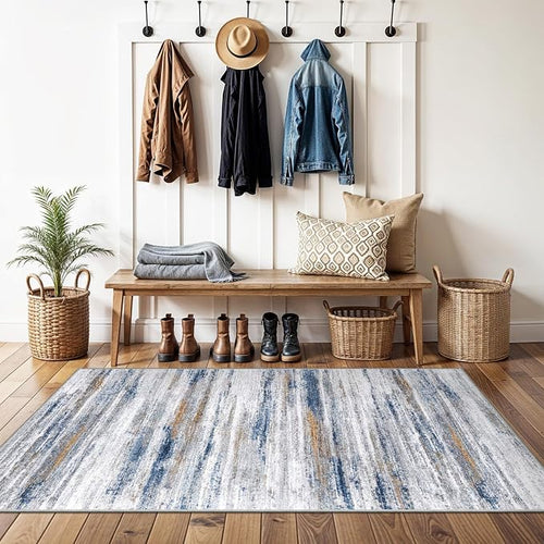 3x4 Rugs Washable Entry Rug: Easy-to-Clean Carpets by WIEVEDENS