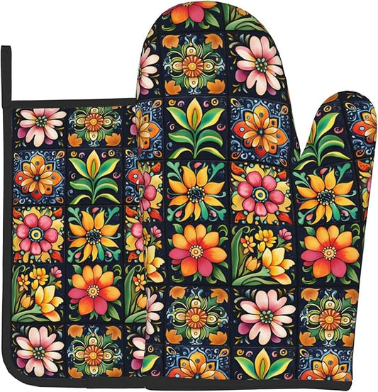 Mexican Oven Mitts and Pot Holders by DZGlobal
