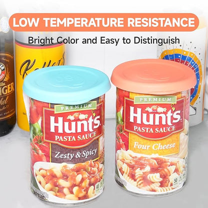 4PCs 3.5-inch/8.2cm Silicone Can Lids, Food Sealing Lids - Image 6