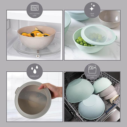 COOK WITH COLOR Mixing Bowls with Lids - Image 5
