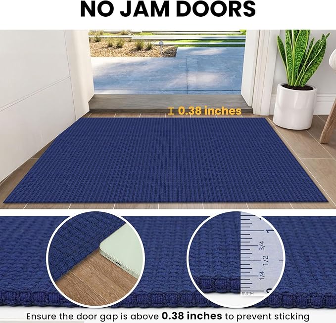 IOHOUZE Washable Runner Rug 2x5 Non Slip Runners - Image 3
