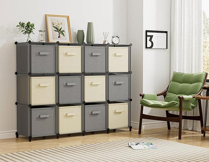HOMIDEC Closet Organizer, 12-Cube Closet Organizers and Storage, Portable - Image 4