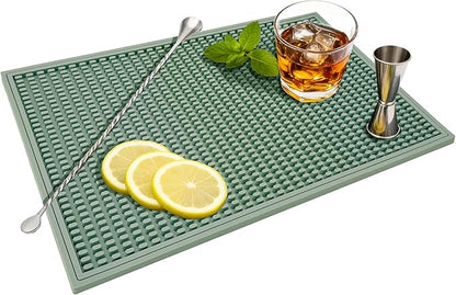 ZJWZLG Bar Mat - Premium 18"X12" Rubber Bar Mats by ZJWZLG