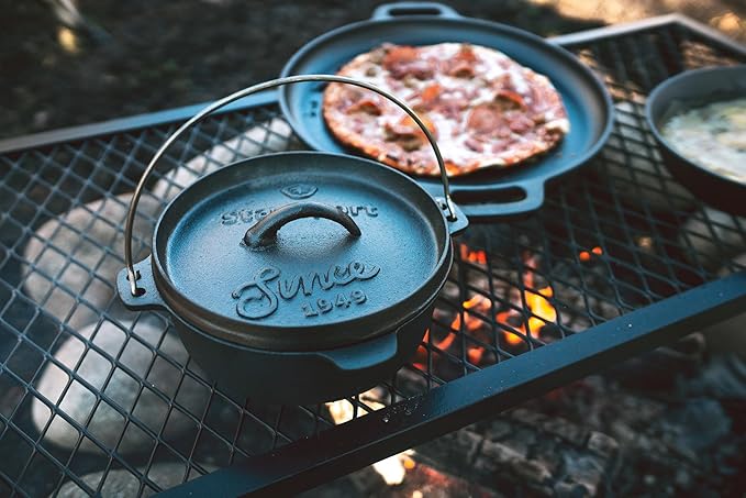 Stansport Pre-Seasoned Cast Iron Dutch Oven - Image 3