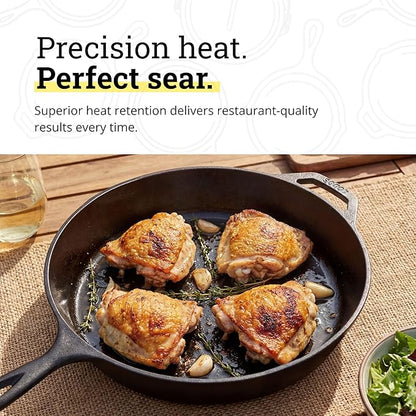 Lodge Seasoned Cast Iron Skillet 15 Inches - Image 6