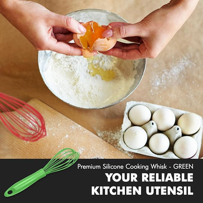 Chef Craft Premium Silicone Wire Cooking Whisk, 10.5 inch - Image 5