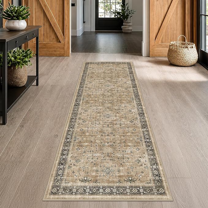 Hazo Haus Soft Taupe 2x7 Runner Rug - Image 6