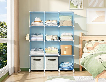 HOMIDEC Closet Organizer, 12-Cube Closet Organizers and Storage, Cube Storage - Image 7