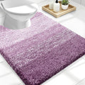 OLANLY Luxury Toilet Rugs U-Shaped 24x20, Extra Soft and Absorbent Microfiber by OLANLY