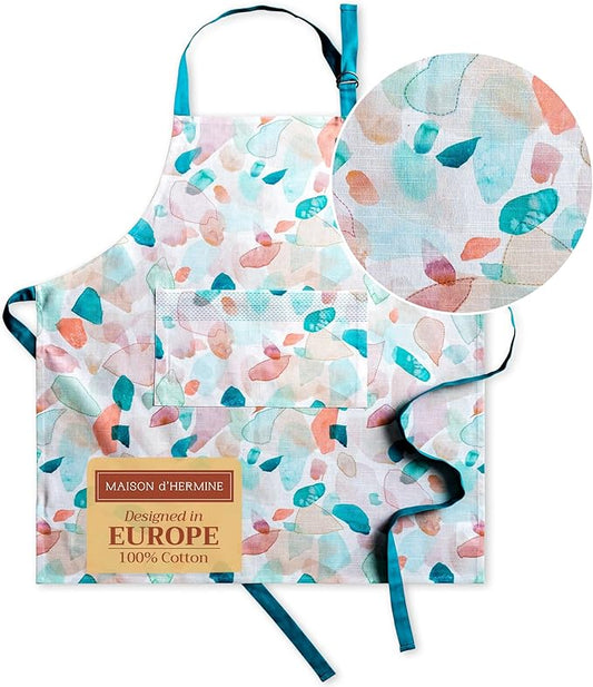 Maison d' Hermine 100% Cotton Apron by MaisondHermine