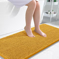 OLANLY Large Bathroom Rugs 45x27, Soft Absorbent Chenille Bath Rugs, Rubber by OLANLY