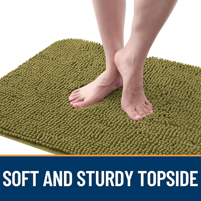 OLANLY Dog Door Mat for Muddy Paws 54x24, Absorbs Moisture and Dirt, Absorbent - Image 4