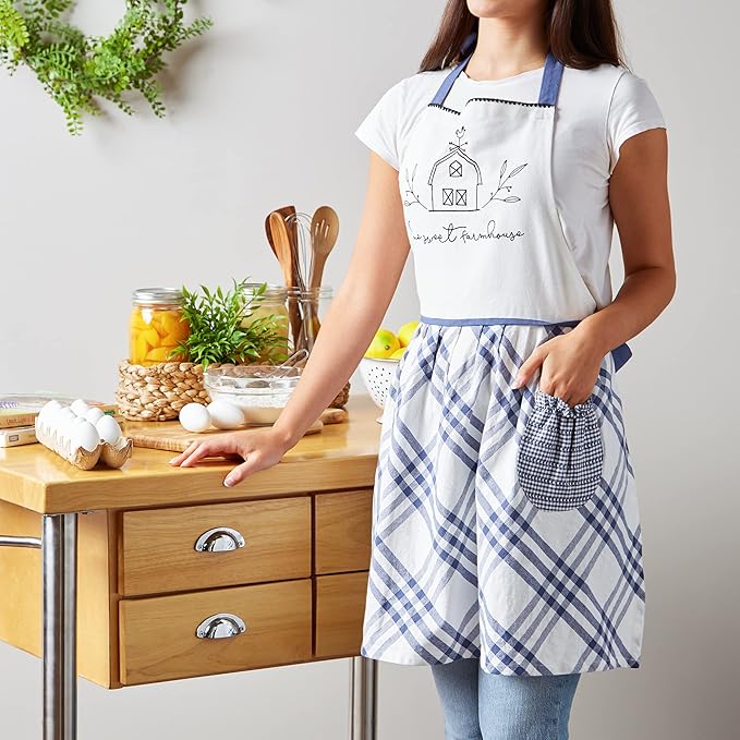 DII Home Sweet Farmhouse Kitchen Collection, French Blue - Image 5