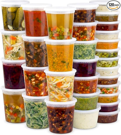 JoyServe 120 Sets Deli Containers by JoyServe