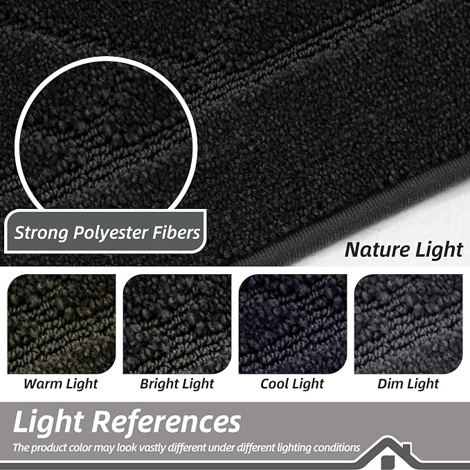 BEQHAUSE Dirt Trapper Door Mat 24" x 36", Doormat Non-Slip Entryway Rugs - Image 7