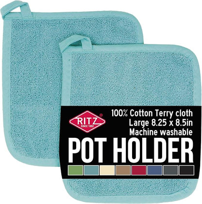 RITZ Terry Potholder & Hot Pad: Unparalleled Heat Resistant, Durable 100% by Ritz+Foodservice