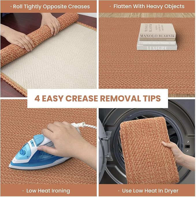 IOHOUZE Washable Runner Rug 2x6 Non Slip Runners - Image 2