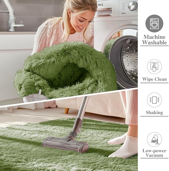 OLANLY 5x8 Machine Washable Large Area Rugs - Image 2
