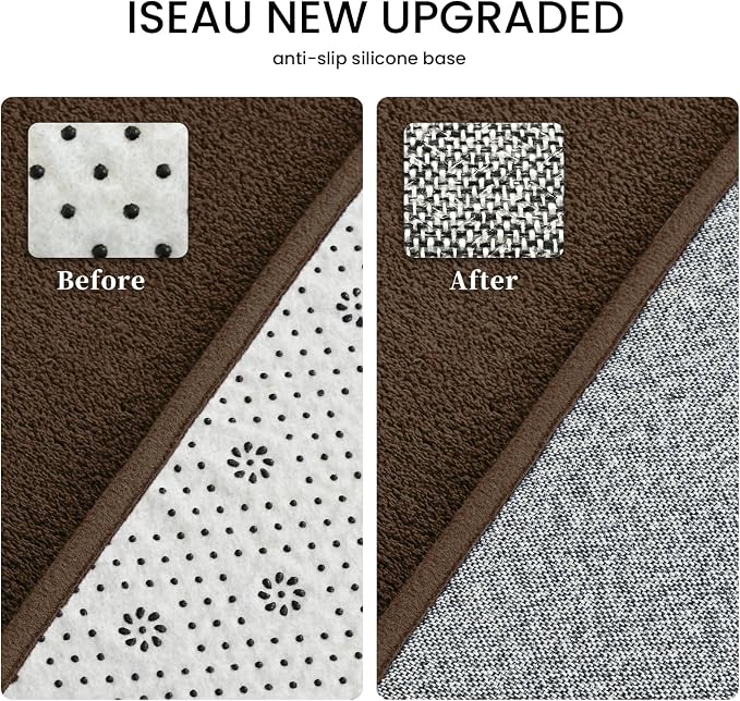 ISEAU 6x9 Rug for Living Room, Soft Memory Foam Carpet - Image 2