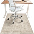 36"x60" Office Chair Mat for Hardwood Tile Floor, Under Desk Carpet Protector by BESBLEE