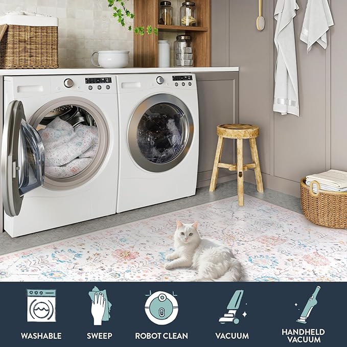 Lahome Flavie 8x10 Washable Rug - Image 5