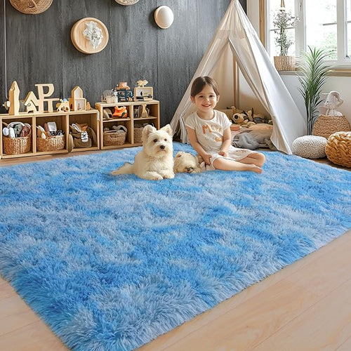 8x10 Area Rugs for Living Room, Ultra Soft Fluffy Large Shaggy Rug Carpet for - Image 2
