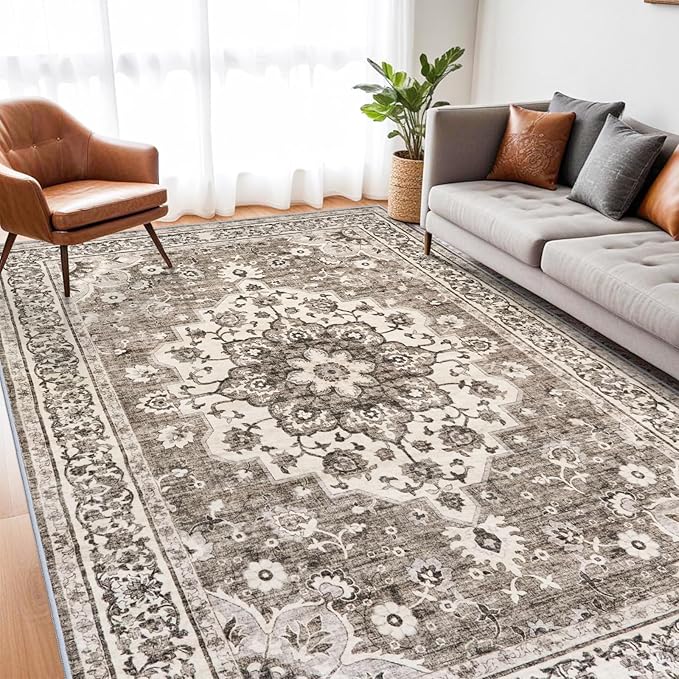 TOPRUUG Washable Oriental Area Rug by TOPRUUG