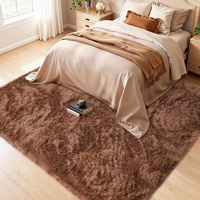 Large 9x12 Area Rug for Living Room, Soft Shag Rugs for Bedroom, Non-Slip Ultra - Image 7