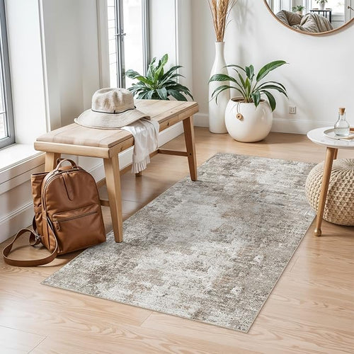 2x4 Washable Entryway Area Rug by ZHXXUJ