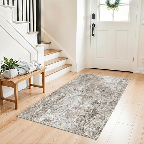 3x4 Washable Entryway Area Rug by ZHXXUJ