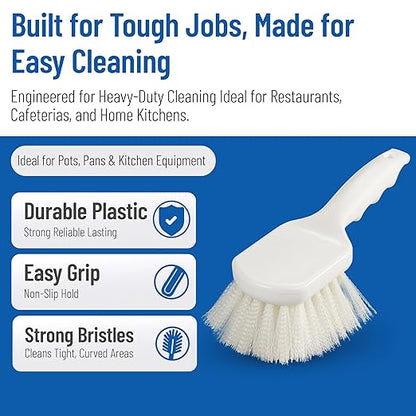 SPARTA Flo-Pac 8" Utility Scrub Brush - Image 3