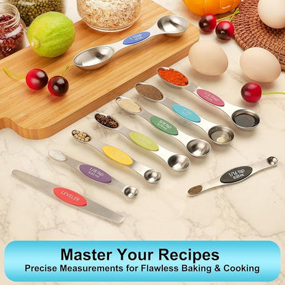 Magnetic Measuring Spoons Set of 9 - Image 6