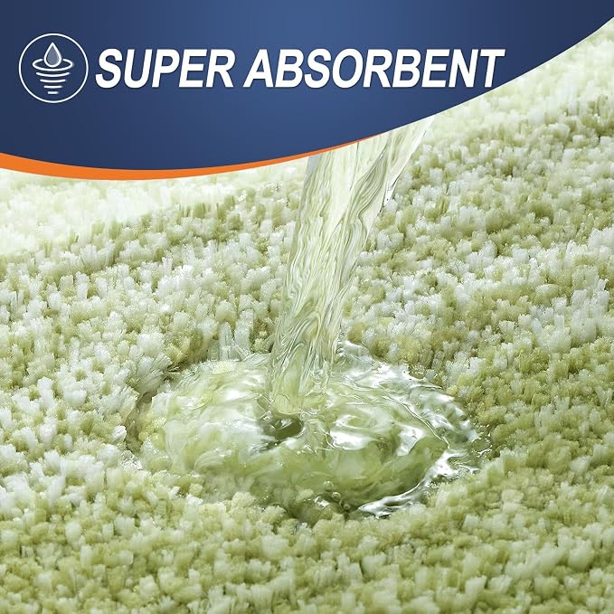 OLANLY Bathroom Rugs Mat 30x20, Extra Soft Absorbent Microfiber Bath Rugs - Image 4