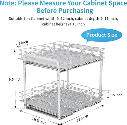 BOIVSHI Spice Rack Organizer, Heavy Duty Vertical Spice Rack Pull Out - Image 6