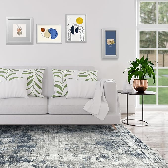 4x6 Area Rugs for Living Room Rug Washable: Modern Large Rug for Dining Room - Image 9