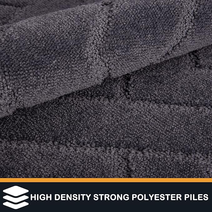 PURRUGS Dirt Trapping Door Mat 24" x 70", Non-Slip Machine Washable Entry Rug - Image 5