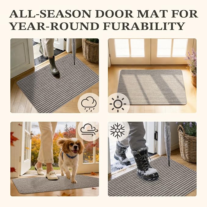 MatEssenz Pet-Friendly Indoor Door Mat 2-Pack Box Set - Image 8