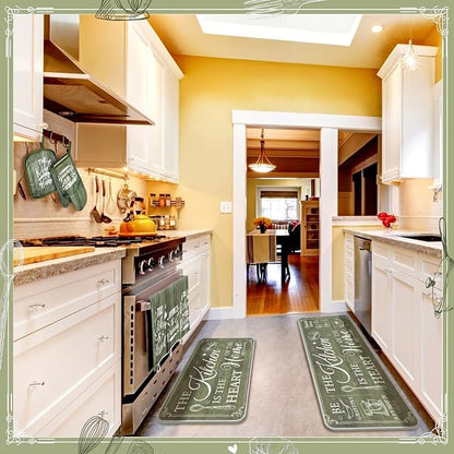 Fourluoo 10 Pcs Farmhouse Kitchen Decor and Accessories Set 4 Kitchen Towels 2 - Image 4