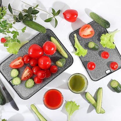 Plastic Cutting Board Dishwasher Safe, 2 Cutting Boards Large Cutting Board - Image 8