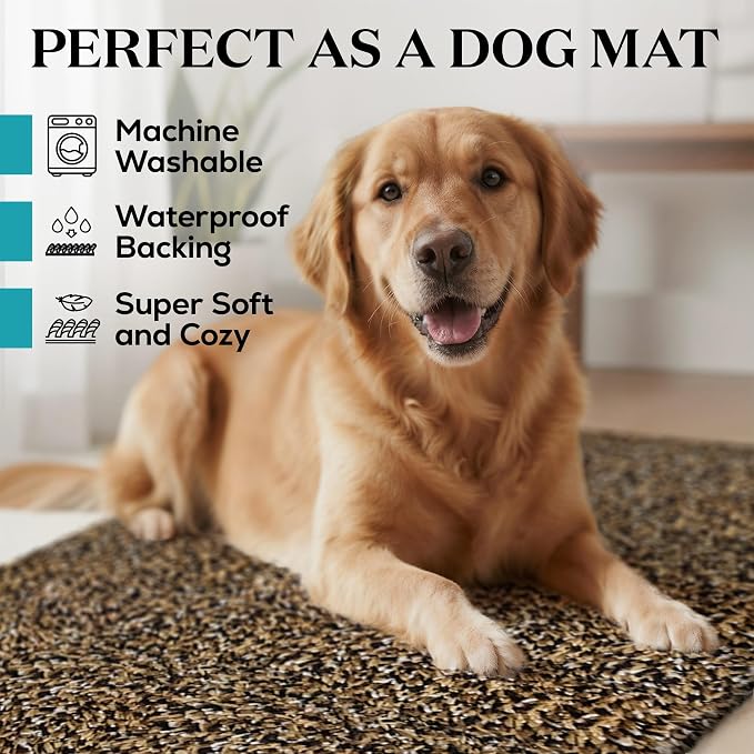 Premium Microfiber Indoor Door Mat – 24"x36" Washable Entry Mat, Waterproof - Image 2
