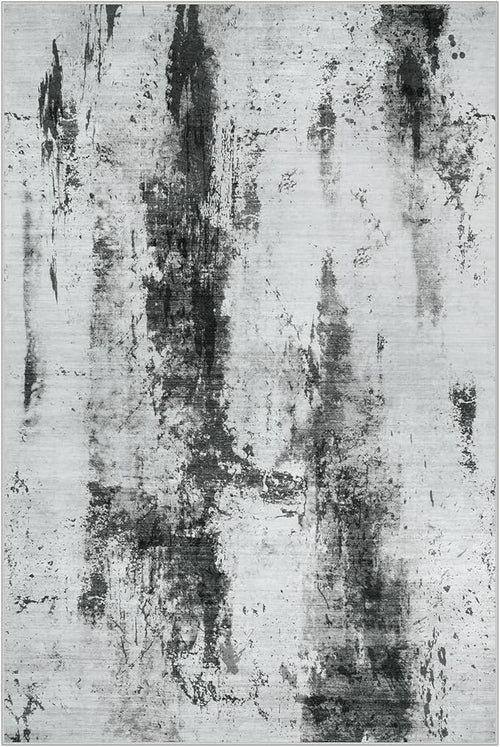 9x12 Area Rugs Washable Rug: Modern Abstract Living Room Rug Soft Anti-Skid - Image 2